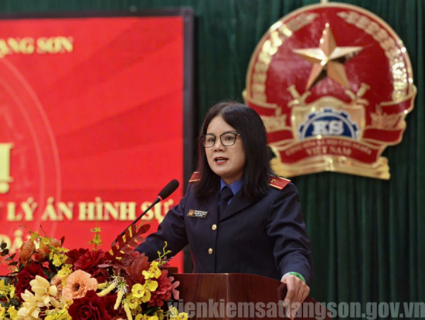 VKSND tỉnh Lạng Sơn tổ chức tập huấn sử dụng nền tảng Quản l&yacute; &aacute;n h&igrave;nh sự