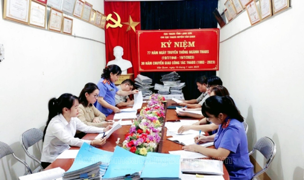 Viện kiểm sát nhân dân huyện Văn Quan trực tiếp kiểm sát công tác thi hành án dân sự
