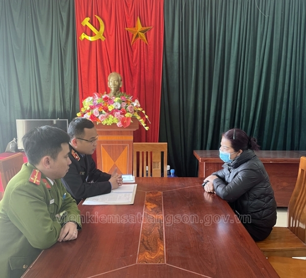 Viện kiểm sát nhân dân huyện Lộc Bình trực tiếp xác minh người chấp hành án được hoãn chấp hành án phạt tù