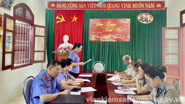 Phúc tra việc thực hiện Kiến nghị tại Chi cục Thi hành án dân sự huyện Bắc Sơn