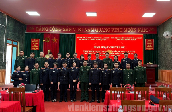 VKSND khu vực 1 - Lạng Sơn sinh hoạt chuy&ecirc;n đề