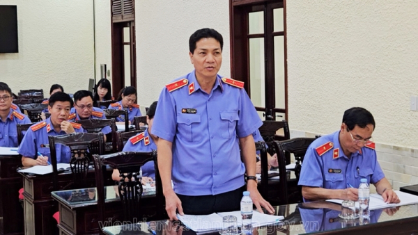Đoàn kiểm tra Vụ 4, Viện kiểm sát nhân dân tối cao kiểm tra công tác tại Viện kiểm sát nhân dân tỉnh Lạng Sơn