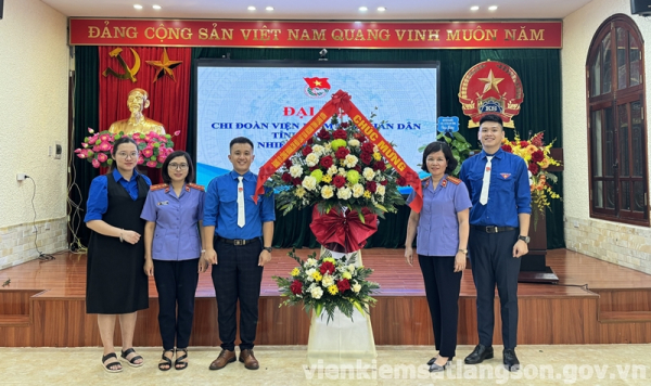 Chi đoàn Viện kiểm sát nhân dân tỉnh Lạng Sơn tổ chức Đại hội nhiệm kỳ 2024 - 2027