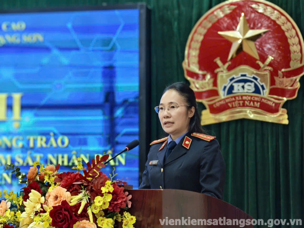 H&agrave;nh tr&igrave;nh v&igrave; sự nghiệp Kiểm s&aacute;t của một nữ Ph&oacute; Viện trưởng