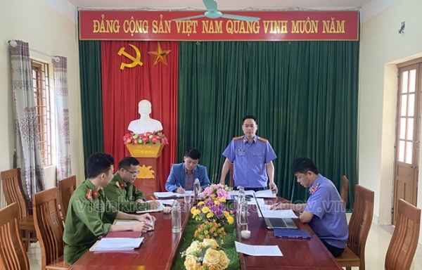 Viện kiểm sát nhân dân huyện Lộc Bình hoàn thành “về đích” sớm chỉ tiêu trực tiếp kiểm sát thi hành án hình sự tại cộng đồng năm 2023