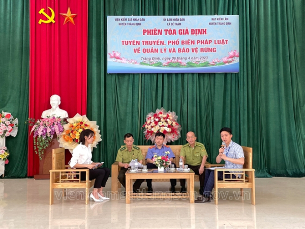Nâng cao hiệu quả công tác tuyên truyền, phổ biến, giáo dục pháp luật tại Viện kiểm sát nhân dân huyện Tràng Định