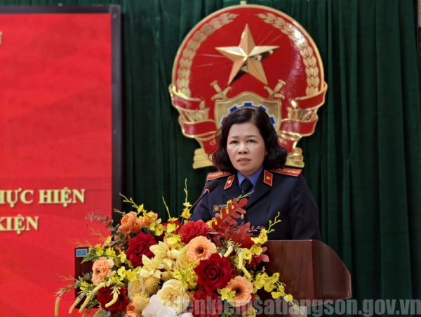 VKSND tỉnh Lạng Sơn tổ chức Hội nghị phổ biến, qu&aacute;n triệt c&aacute;c văn bản về việc thực hiện th&iacute; điểm Viện kiểm s&aacute;t nh&acirc;n d&acirc;n khởi kiện vụ &aacute;n d&acirc;n sự c&ocirc;ng &iacute;ch