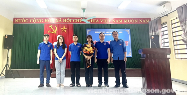Đoàn viên thanh niên Viện kiểm sát nhân dân huyện Lộc Bình trong công tác Đoàn và phong trào Thanh niên