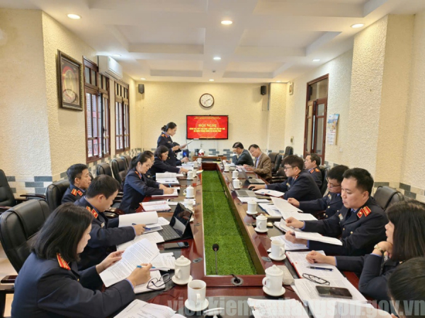 Đảng ủy VKSND tỉnh Lạng Sơn tổ chức Hội nghị kiểm điểm, đ&aacute;nh gi&aacute;, xếp loại chất lượng tổ chức đảng, đảng vi&ecirc;n năm 2025