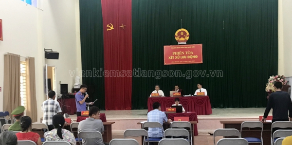 Tòa án nhân dân tỉnh Lạng Sơn xét xử lưu động vụ án dân sự