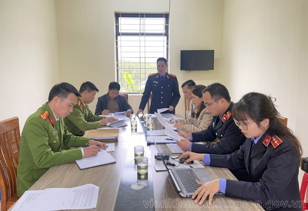 Viện kiểm sát nhân dân huyện Lộc Bình, Bắc Sơn kiểm sát trực tiếp việc thi hành án hình sự tại cộng đồng