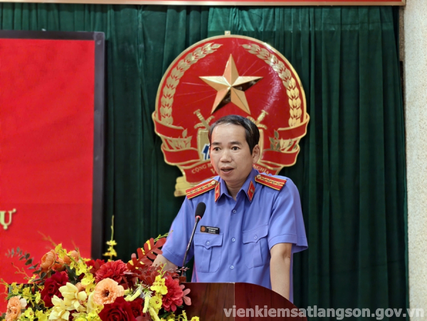 VKSND tỉnh Lạng Sơn tổ chức Hội nghị tập huấn c&ocirc;ng t&aacute;c kiểm s&aacute;t thi h&agrave;nh &aacute;n h&igrave;nh sự tại cộng đồng năm 2025