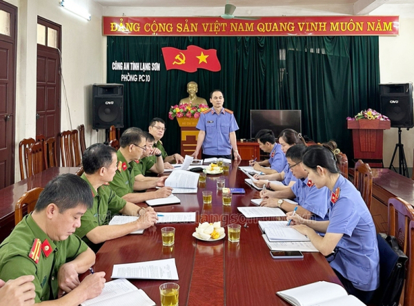 Viện kiểm sát nhân dân tỉnh Lạng Sơn trực tiếp kiểm sát công tác thi hành án hình sự