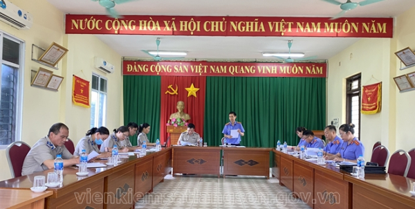 Viện kiểm sát nhân dân tỉnh Lạng Sơn kiểm sát trực tiếp Chi cục Thi hành án dân sự huyện Hữu Lũng, tỉnh Lạng Sơn