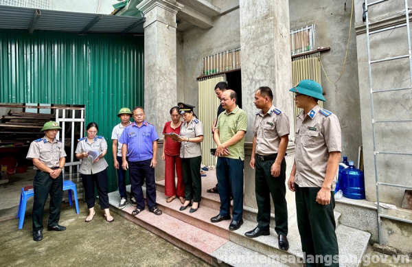 VKSND khu vực 4 - Lạng Sơn thực hiện kiểm s&aacute;t cưỡng chế thi h&agrave;nh &aacute;n d&acirc;n sự