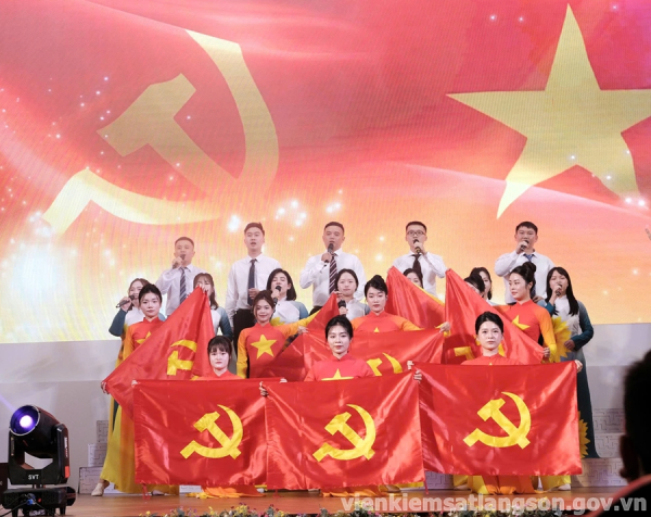 Chi đo&agrave;n VKSND tỉnh Lạng Sơn t&iacute;ch cực tham gia c&aacute;c hoạt động Ch&agrave;o mừng Đại hội đại biểu Đảng bộ c&aacute;c cấp nhiệm kỳ 2025-2030